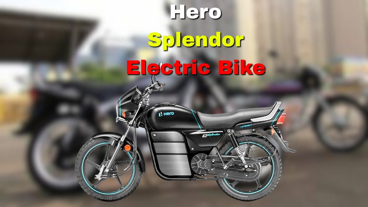 Hero Splendor Electric Bike