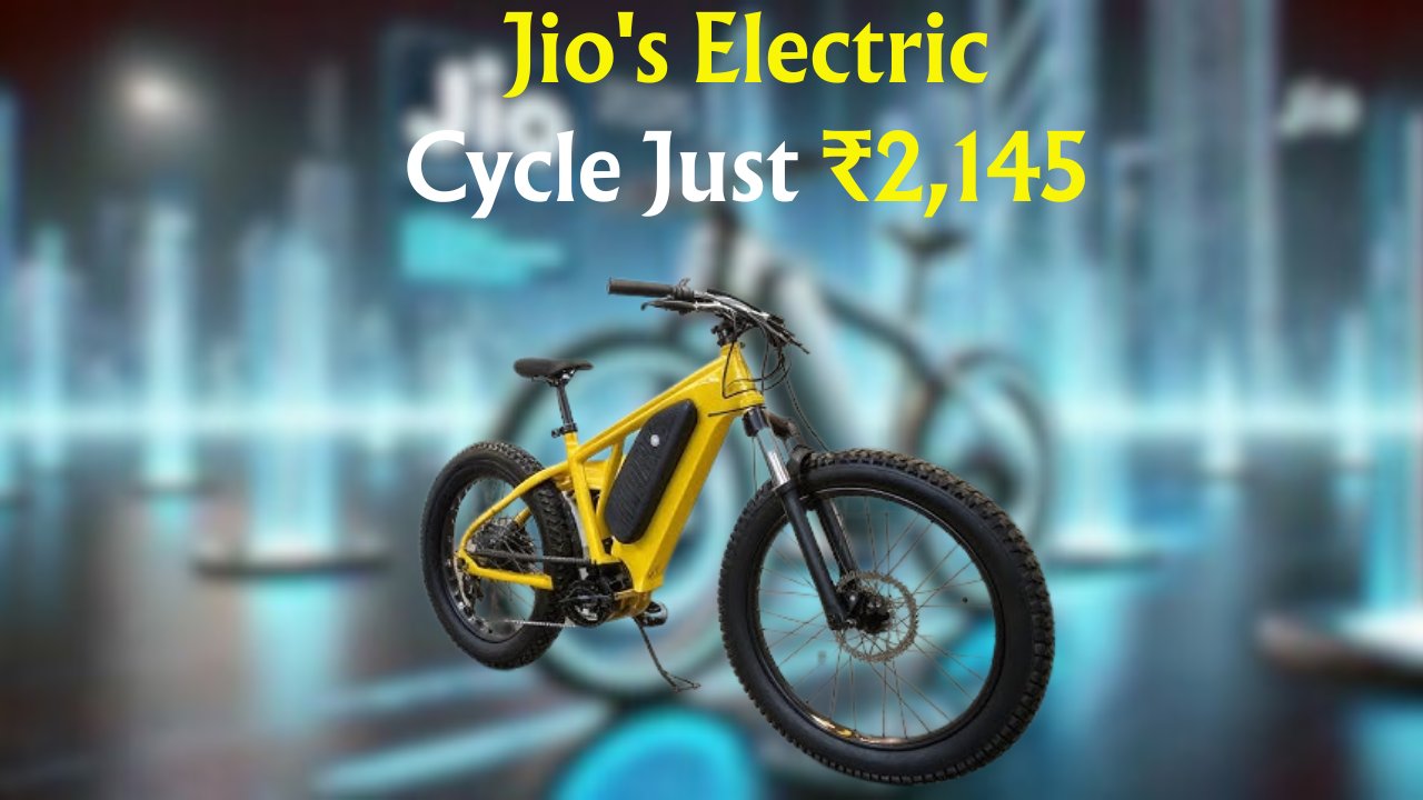 Jio’s Futuristic Electric Cycle